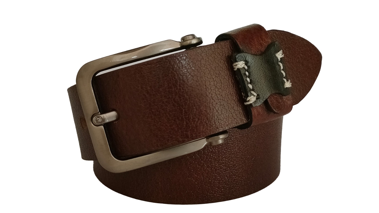 Casual Leather Belt for Men – textured strap