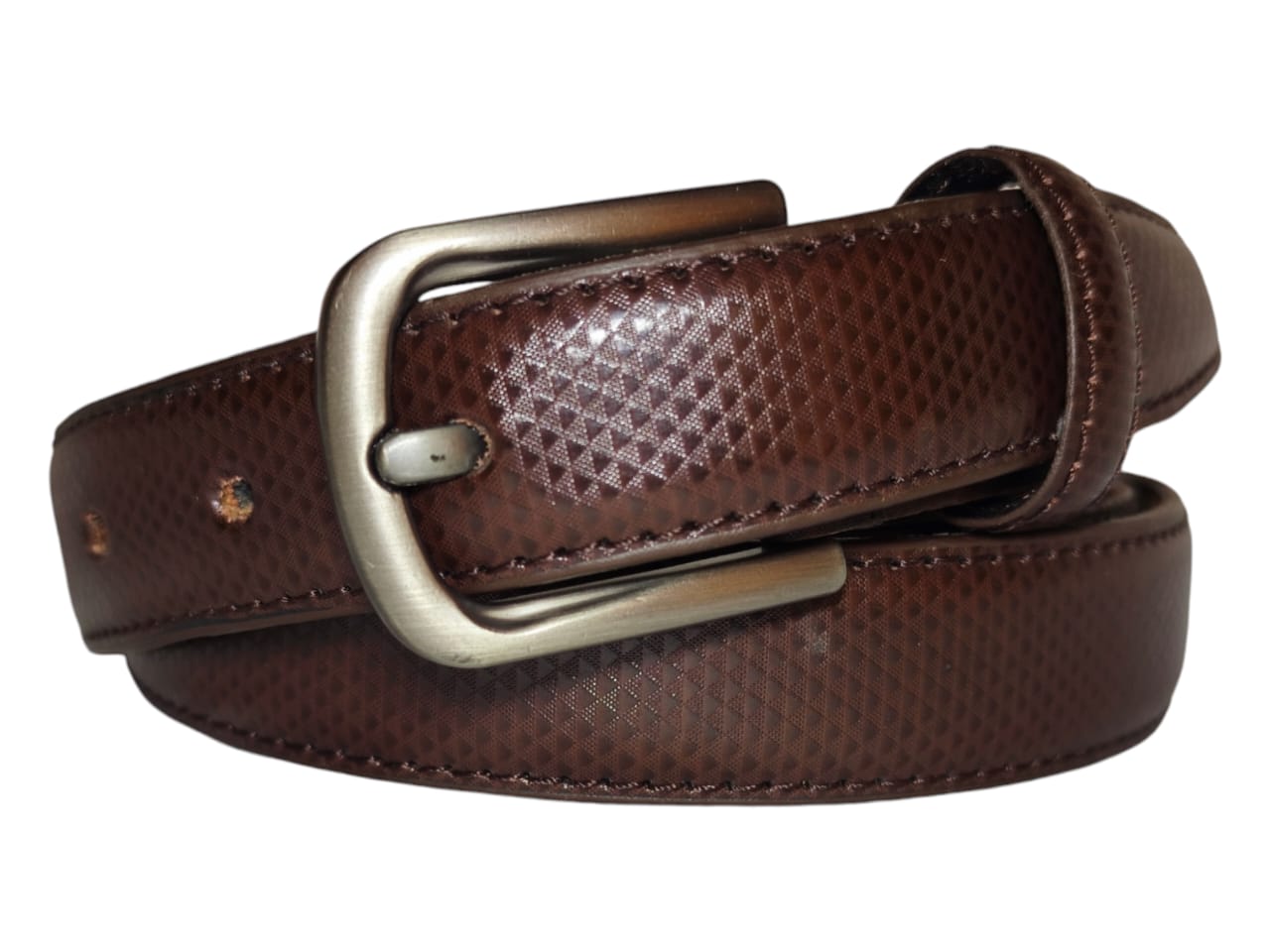 PU leather belt finish view 2